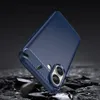 Etui silikonowe Carbon Case do iPhone 16 Plus - niebieskie