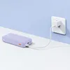 Powerbank Baseus Airpow 20W 20000mAh z kablem Baseus Simple Series USB-A - USB-C 50 cm - fioletowy