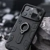 Etui pancerne Nillkin CamShield Armor Case do iPhone 15 Pro Max - czarne