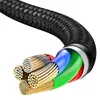 Kabel Baseus Halo USB-A - USB-C 2A 3m - czarny
