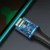 Kabel Baseus Halo USB-A - USB-C 2A 3m - czarny