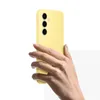 Etui Samsung Silicone Case EF-PS721CYEGWW do Samsung Galaxy S24 FE - żółte