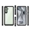 Etui silikonowe Outer Space Case z żelową ramką do Samsung Galaxy S24 FE - czarne
