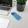 Etui Wozinsky Fashion Case z MagSafe na Samsung Galaxy S24 FE - niebieskie
