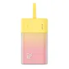 Powerbank Baseus Popsicle 5200mAh 20W z wbudowanym kablem Lightning (+ biały kabel Baseus Simple USB-C - USB-C 60W/20V/3A/30cm) 