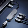 Hub USB-A/USB-C Orico YSA7-U3 stacja dokująca 4x USB-A 2.0 + 1x USB-A 3.0 + 2x USB-C 2.0 - szary