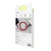 Kabel Baseus Cafule USB-A / Lightning 2.4A QC 3.0 1 m - czerwony