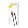Kabel Baseus Cafule USB-A / Lightning 1.5A QC 3.0 2 m - czarno-czerwony