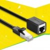 Ugreen przedłużacz kabel internetowy Ethernet RJ45 Cat 6 FTP 1000 Mbps 3 m czarny (NW112 11282)