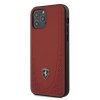 Etui Ferrari Off Track Perforated na iPhone 12 / iPhone 12 Pro - czerwone