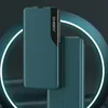Eco Leather View Case elegancki futerał etui z klapką i funkcją podstawki Samsung Galaxy A02s EU czarny