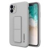 Wozinsky Kickstand Case silikonowe etui z podstawką iPhone 11 Pro Max szare