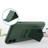 Wozinsky Kickstand Case silikonowe etui z podstawką iPhone 12 jasnoniebieskie