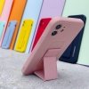 Wozinsky Kickstand Case silikonowe etui z podstawką iPhone 12 Pro miętowe