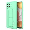 Wozinsky Kickstand Case silikonowe etui z podstawką etui Samsung Galaxy A42 5G miętowe