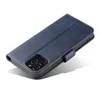 Magnet Case elegancki futerał etui pokrowiec z klapką i funkcją podstawki Samsung Galaxy A42 5G niebieski