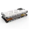 Honeycomb etui pancerny pokrowiec z żelową ramką Samsung Galaxy A42 5G czarny