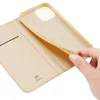 Dux Ducis Skin Pro kabura etui pokrowiec z klapką iPhone 13 Pro złoty