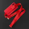 Rope case żelowe etui ze smyczą łańcuszkiem torebka smycz iPhone 12 mini czerwony