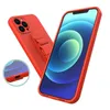 Rope case żelowe etui ze smyczą łańcuszkiem torebka smycz Xiaomi Poco X3 NFC czerwony