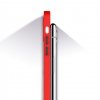 Milky Case silikonowe elastyczne półprzezroczyste etui do Samsung Galaxy S21+ 5G (S21 Plus 5G) czerwony
