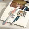 Silikonowy pasek Strap Moro bransoletka do zegarka opaska do Apple Watch 42 / 44 / 45 / 49 mm - wzór 5