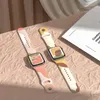 Silikonowy pasek Strap Moro bransoletka do zegarka opaska do Apple Watch 38 / 40 / 41 mm - wzór 1