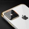 Clear Color case żelowy pokrowiec etui z metaliczną ramką iPhone 13 Pro niebieski