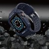 Pasek z etui ochronnym Protect Strap Band do Apple Watch 42 / 44 / 45 mm opaska obudowa pancerna - niebieski