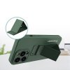 Wozinsky Kickstand Case silikonowe etui z podstawką iPhone 13 mini różowe