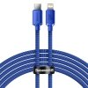 Kabel Baseus CAJY000303 Lightning - USB-C PD 20W 480Mb/s 2m - niebieski