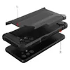 Hybrid Armor pancerne hybrydowe etui pokrowiec Samsung Galaxy A73 czarny