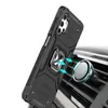 Wozinsky Ring Armor pancerne hybrydowe etui pokrowiec + magnetyczny uchwyt Samsung Galaxy A73 niebieski