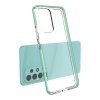 Spring Case pokrowiec żelowe etui z kolorową ramką do Samsung Galaxy A73 jasnoróżowy