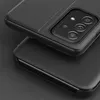 Eco Leather View Case elegancki futerał etui z klapką i funkcją podstawki Samsung Galaxy A73 czerwony