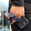 Rope Case silikonowe etui ze smyczą torebka smycz pasek do Samsung Galaxy S22 Ultra granatowy