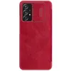 Nillkin Qin skórzana kabura etui Samsung Galaxy A73 czerwony