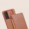 Nillkin Qin skórzana kabura etui Samsung Galaxy A73 czerwony