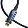 Kabel Baseus CATS000003 Lightning - USB-C 20W 480Mb/s 1m - niebieski