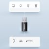 Baseus Ingenuity Series Mini przejściówka adapter USB 3.1 OTG do USB Typ C niebieski (ZJJQ000103)
