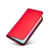 Magnet Card Case etui do iPhone 13 Pro Max pokrowiec portfel na karty kartę podstawka czerwony