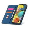 Magnet Card Case etui do Samsung Galaxy A13 5G pokrowiec portfel na karty kartę podstawka niebieski