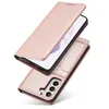 Magnet Card Case etui do Samsung Galaxy S22+ (S22 Plus) pokrowiec portfel na karty kartę podstawka różowy