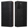 Magnet Strap Case etui do Samsung Galaxy S22+ (S22 Plus) pokrowiec portfel + mini smycz zawieszka czarny