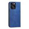 Magnet Fancy Case etui do iPhone 13 Pro pokrowiec portfel na karty kartę podstawka niebieski