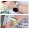 Materiałowa opaska do Apple Watch 38 / 40 / 41 mm pasek bransoleta bransoletka na gumce - ananas