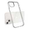 Spring Case etui iPhone 14 Plus silikonowy pokrowiec z ramką jasnoróżowe