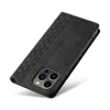 Magnet Strap Case etui iPhone 14 Plus pokrowiec z klapką portfel mini smycz podstawka czarne