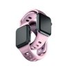3MK Silicone Watch Strap Powder Pinkdla Apple Watch 42/44/45/49 mm