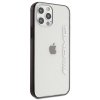 AMG AMHCP12LAESLBK iPhone 12 Pro Max transparent hardcase Metallic Painted